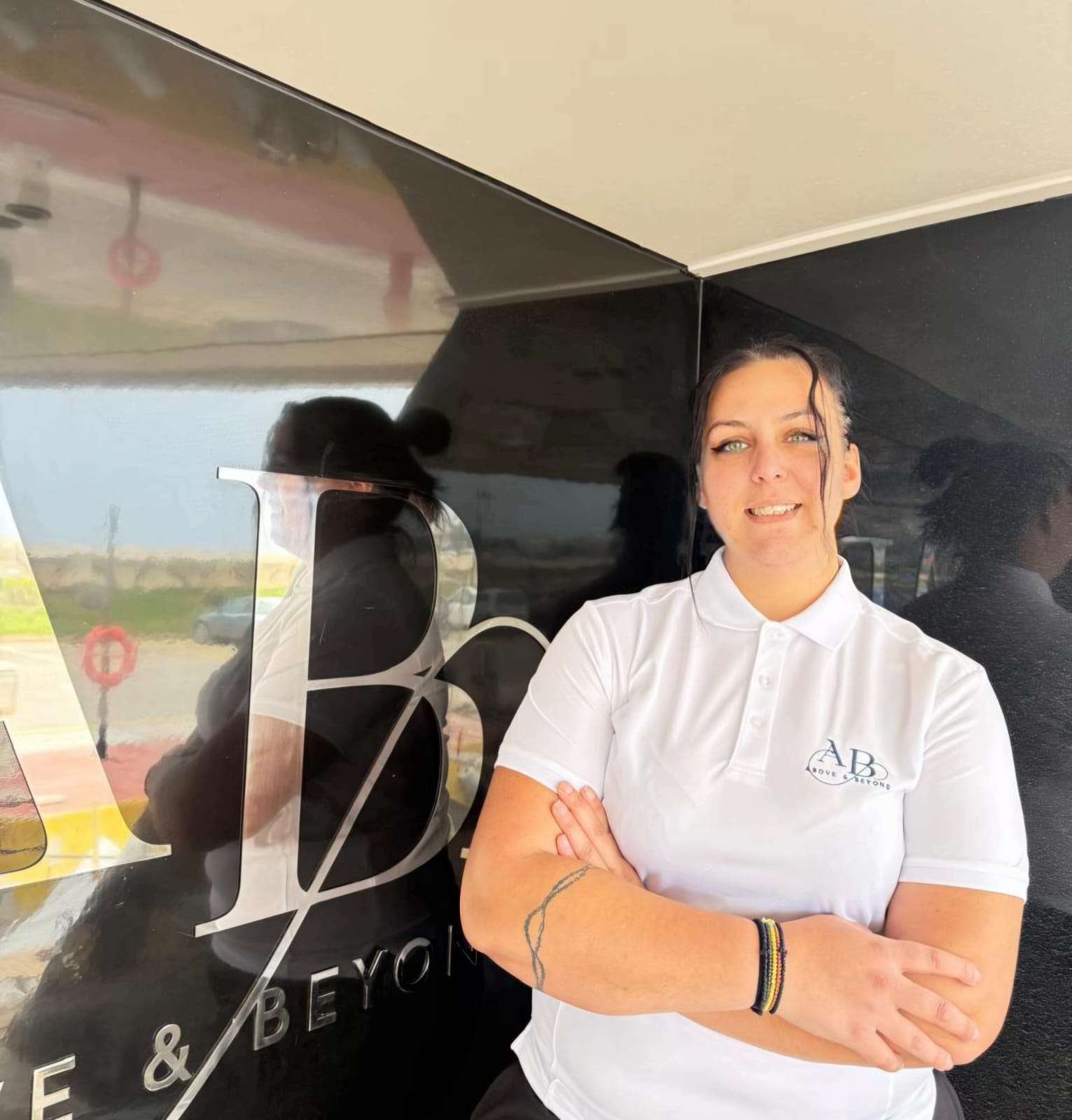 Stewardess Dimitra Kyriakopoulou