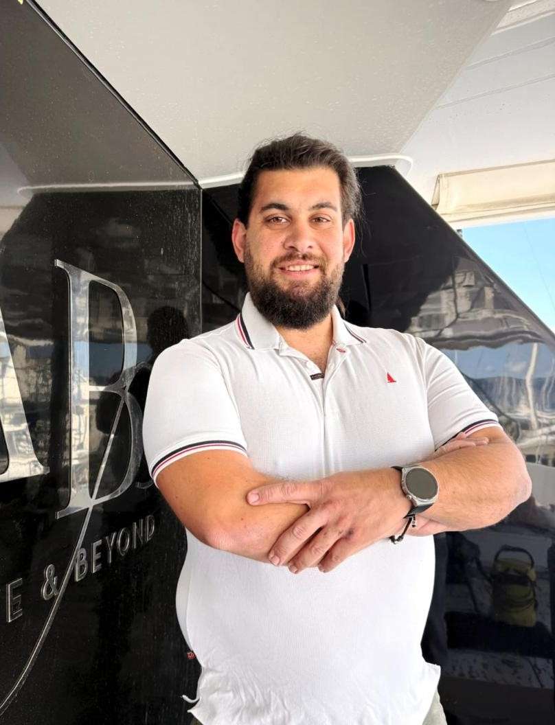 Deckhand Manos Tzanidis
