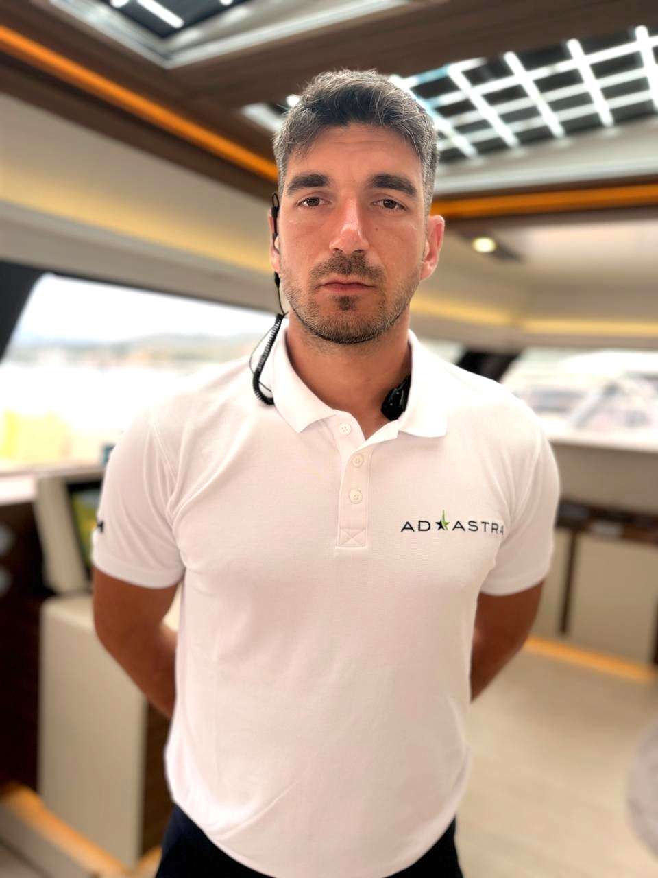 Deckhand Panagiotis Vaitsis