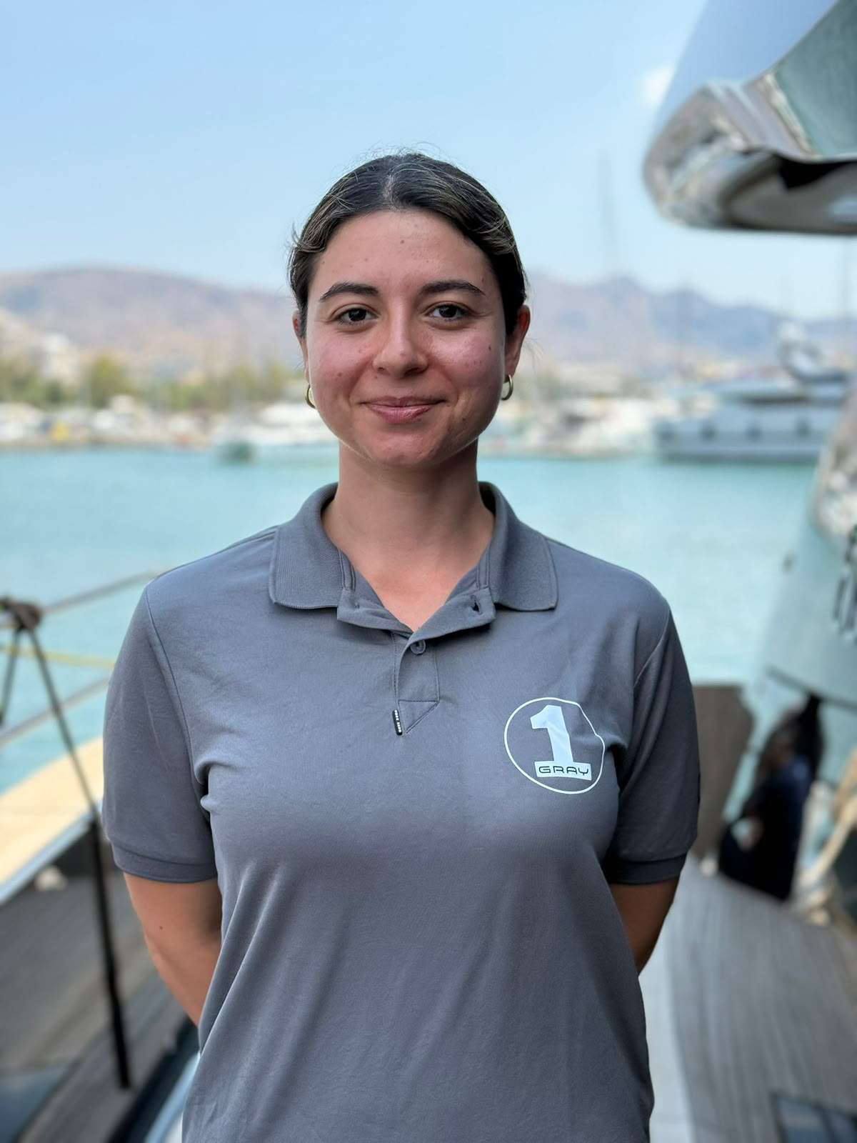 Chief Stewardess Angeliki Tziata