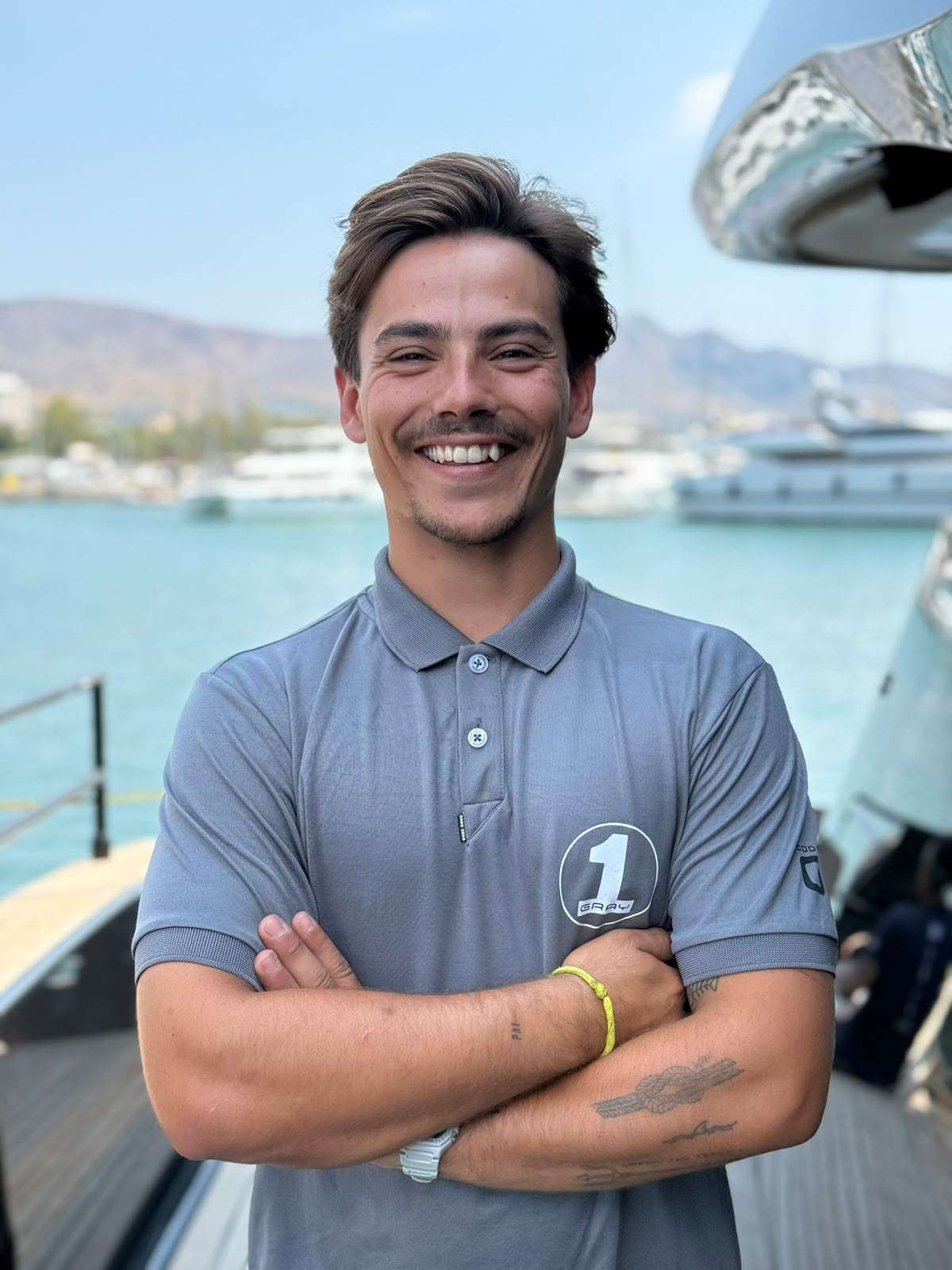 Deckhand Simao Tiago