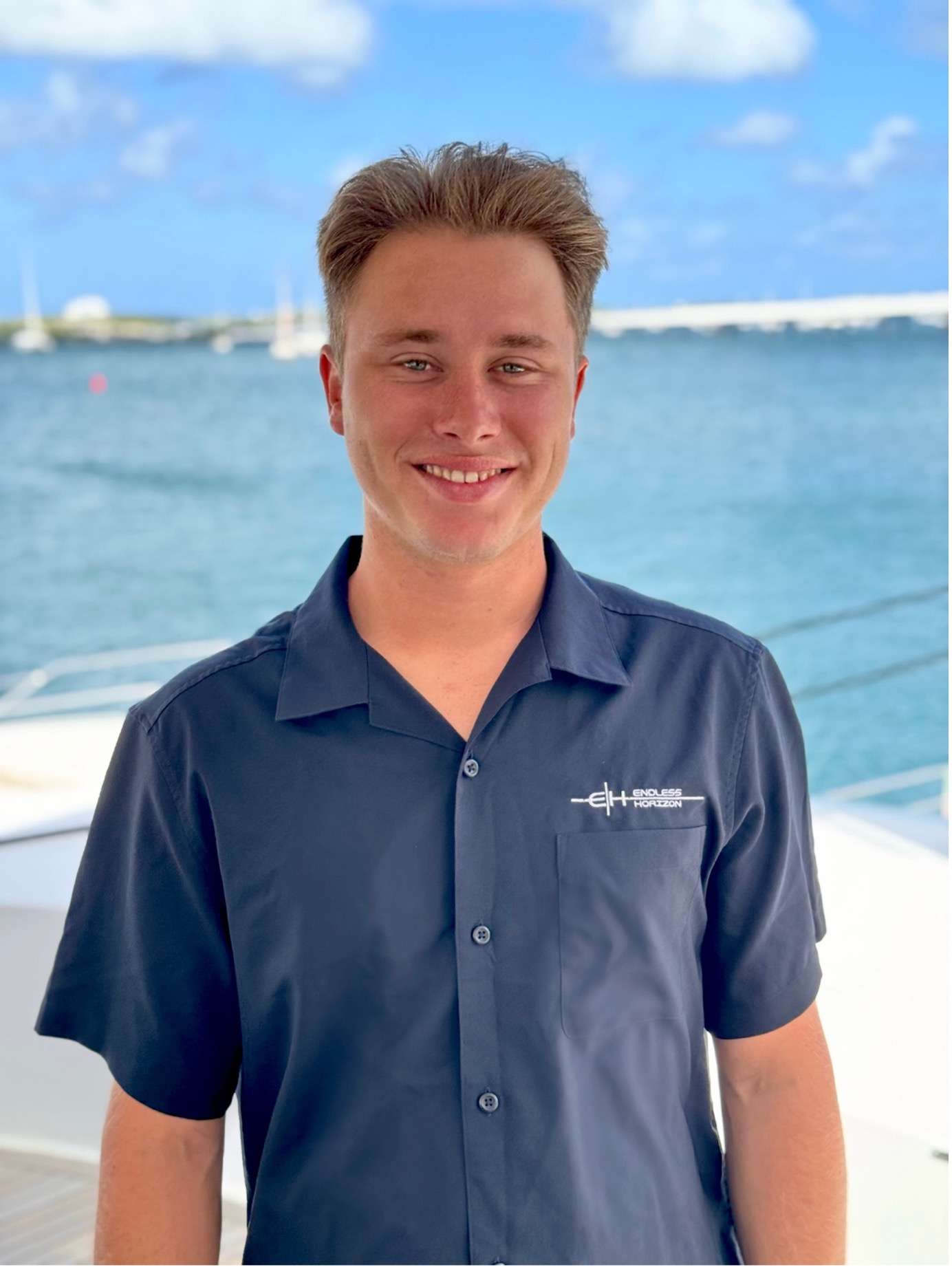 Deckhand Mitchel Potgieter