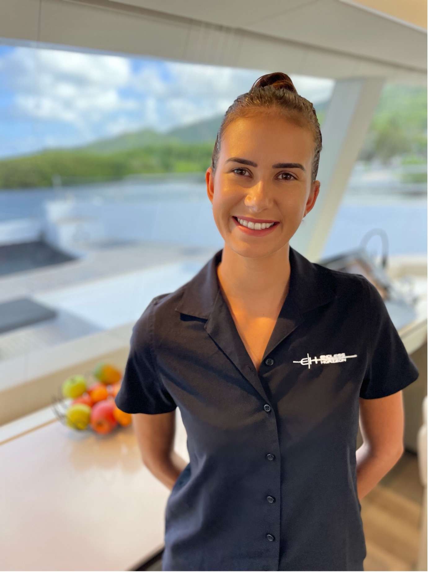 Stewardess Tracy Shepherd