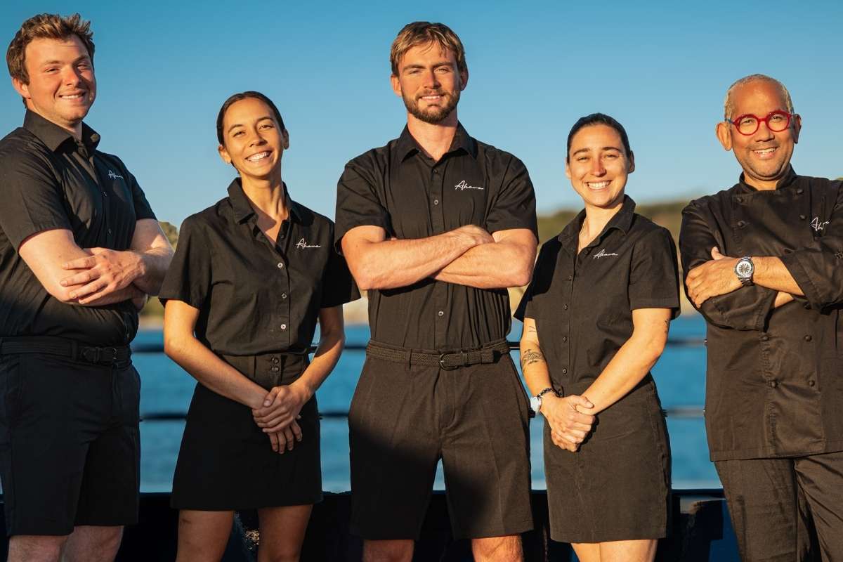 The crew of AHAVA