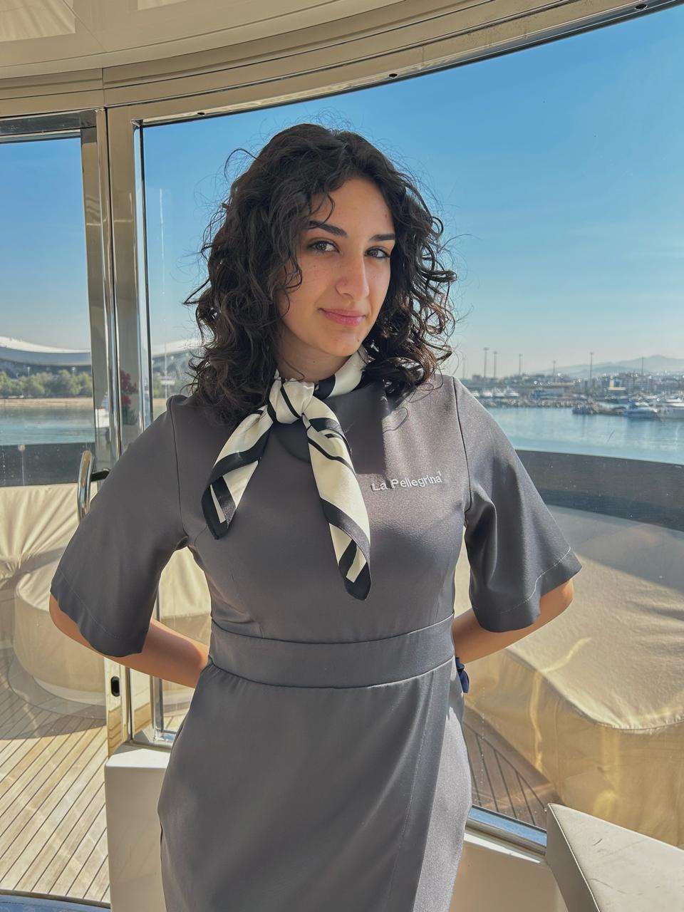 Μaria Zinovia Tita, Third Stewardess