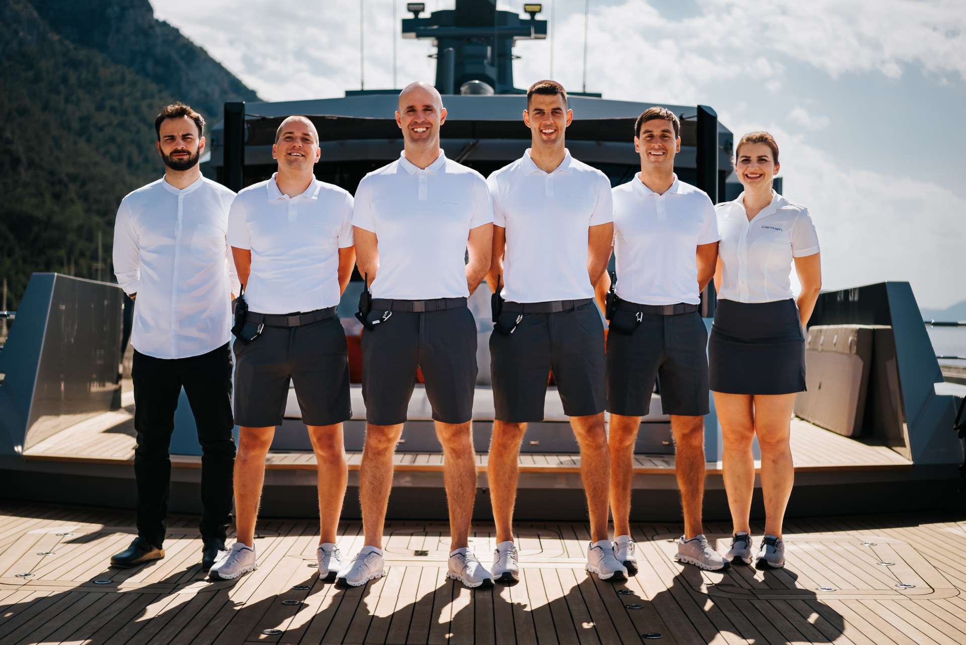 The crew of CARMEN