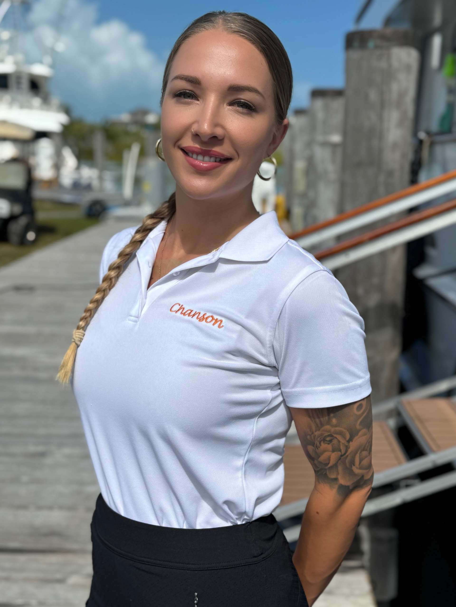 Second Stewardess Janette Ruman
