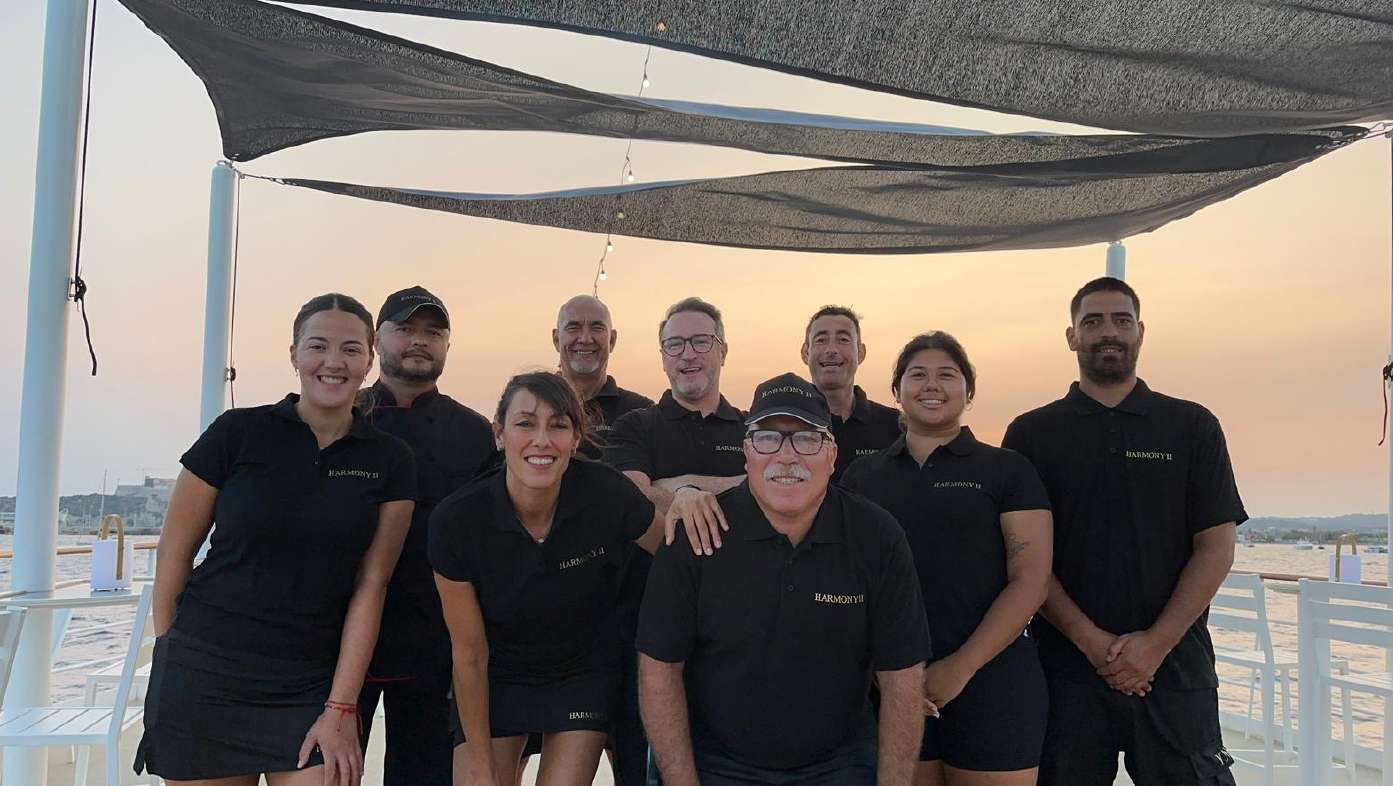 The crew of Harmony II