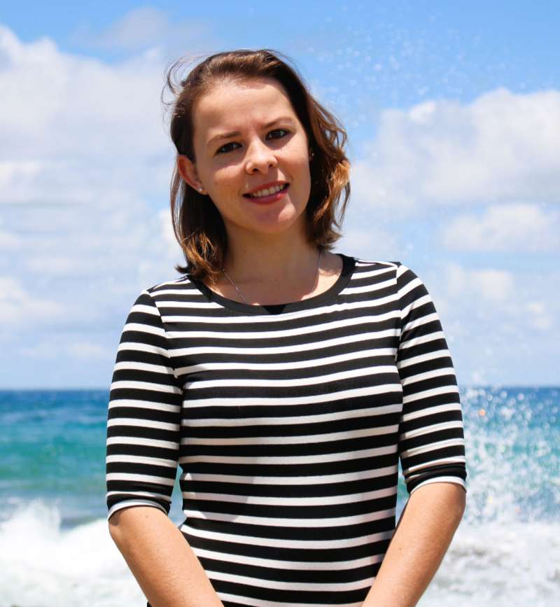 Jessica, crew aboard Samana 59 La Perle