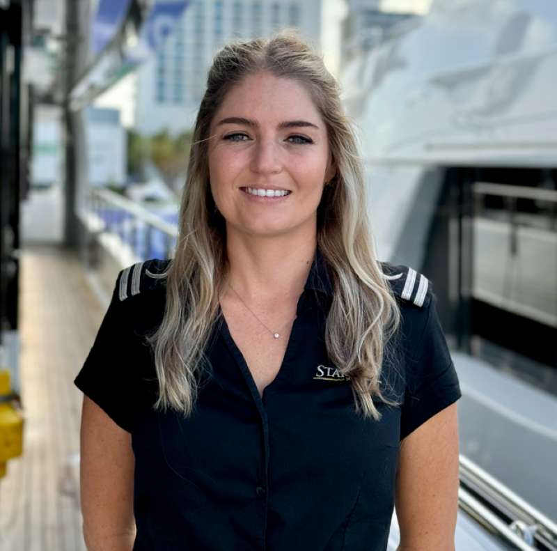 First Stewardess Mikaela Swanepoel