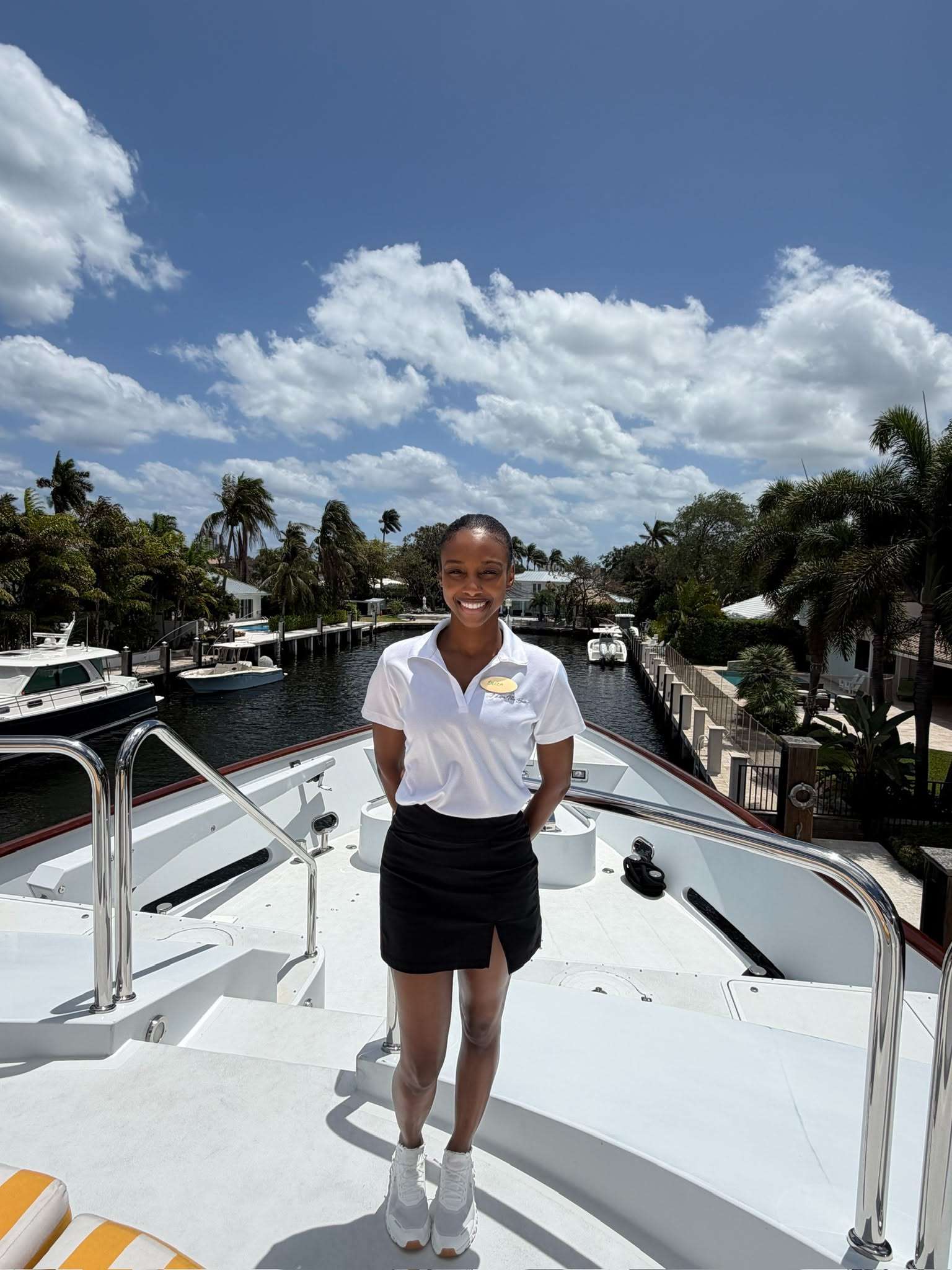 Chief Stewardess Rebecca Olivier McClymont