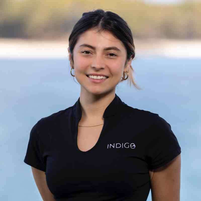 Stewardess Victoria Torres