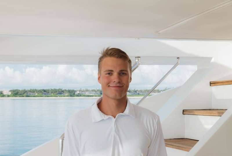 Deckhand Tiaan Spies