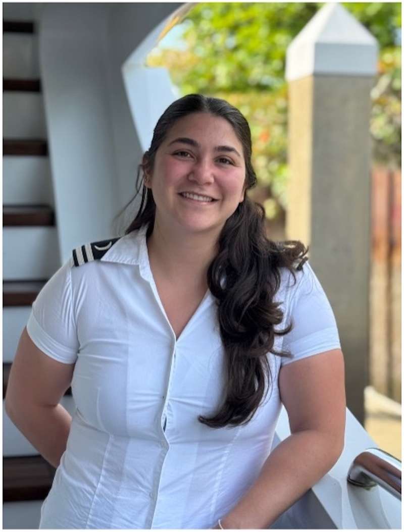 Second Stewardess Claudia Martinez
