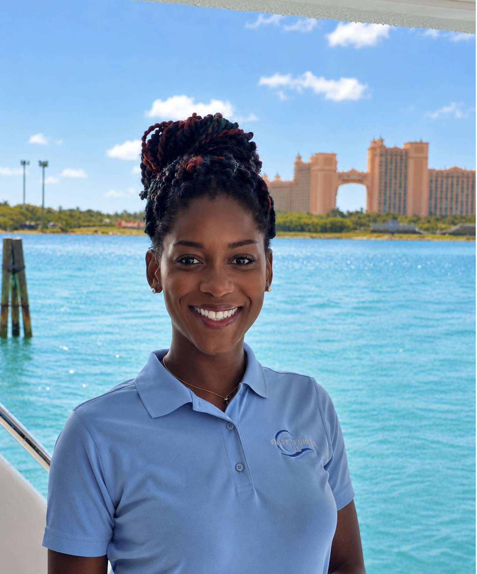 Stewardess Zaafira Bowleg