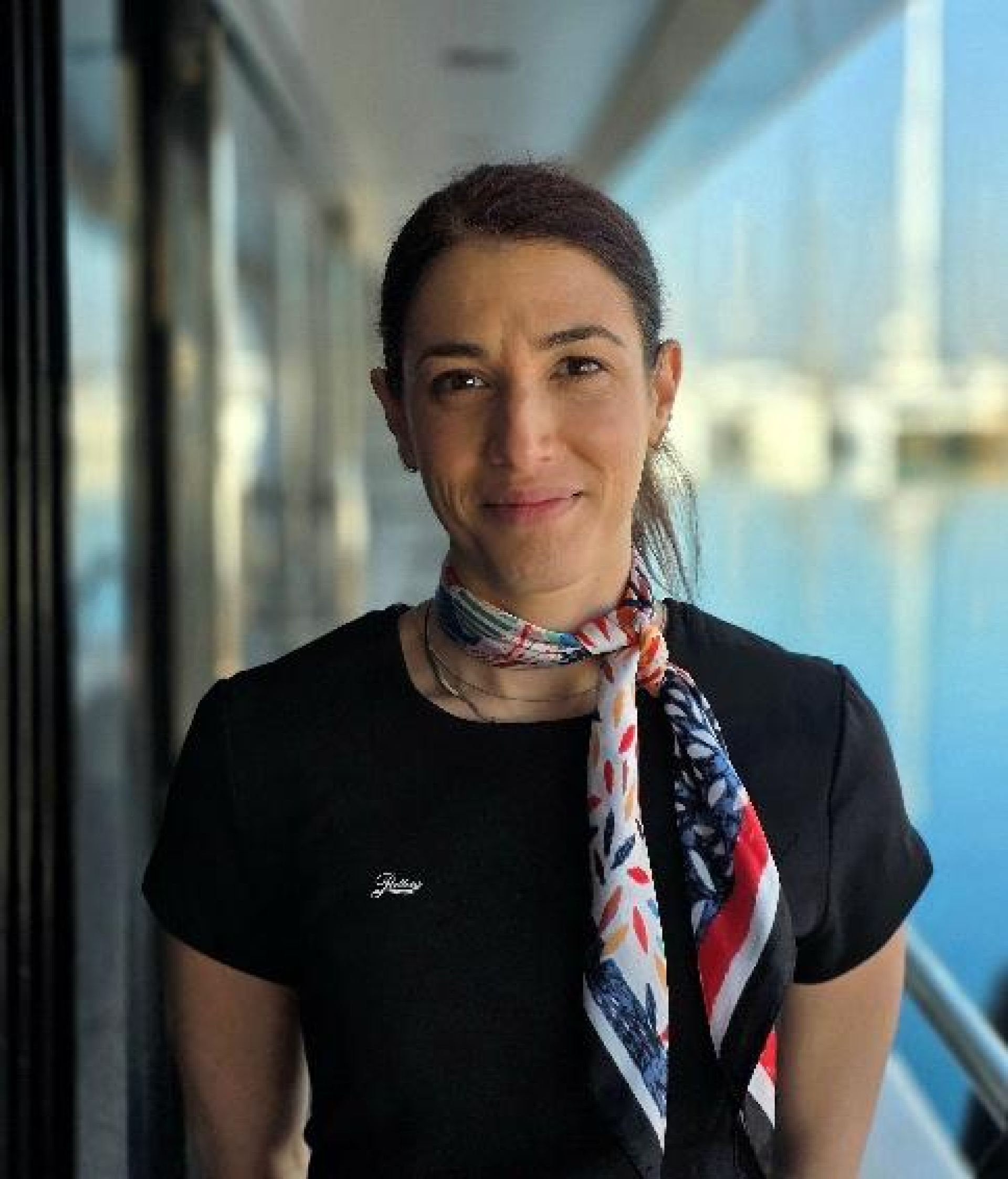 Chief Stewardess Evdokia (Evi) Koumpouni