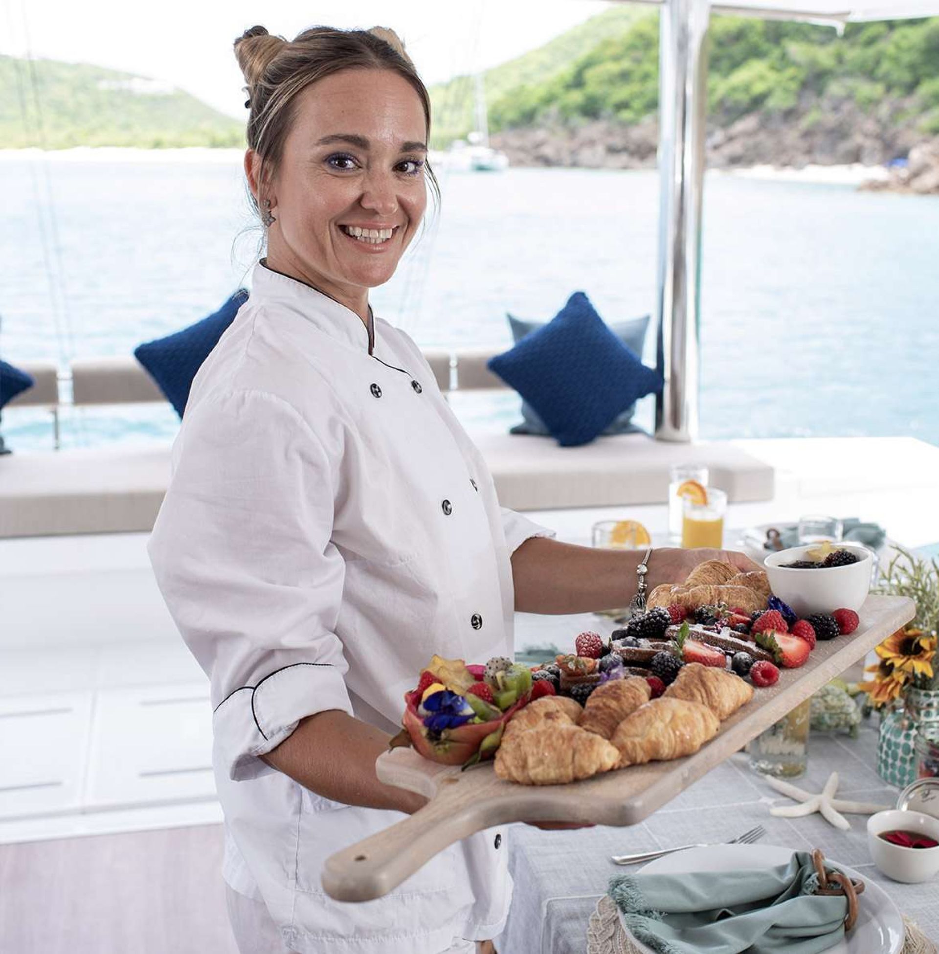 Chef/First Mate Olga Dibrova