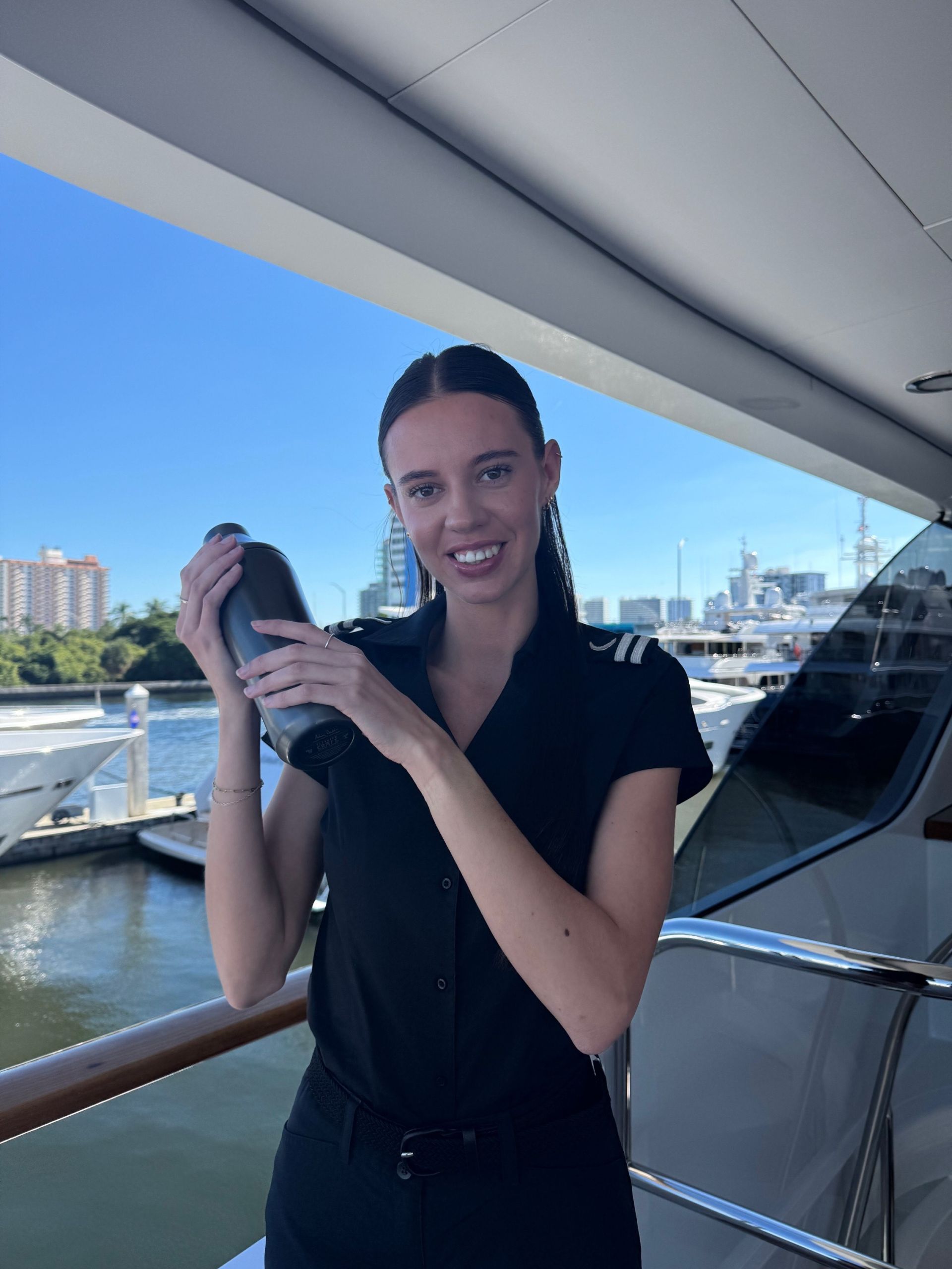 Stewardess Chantel Olivier