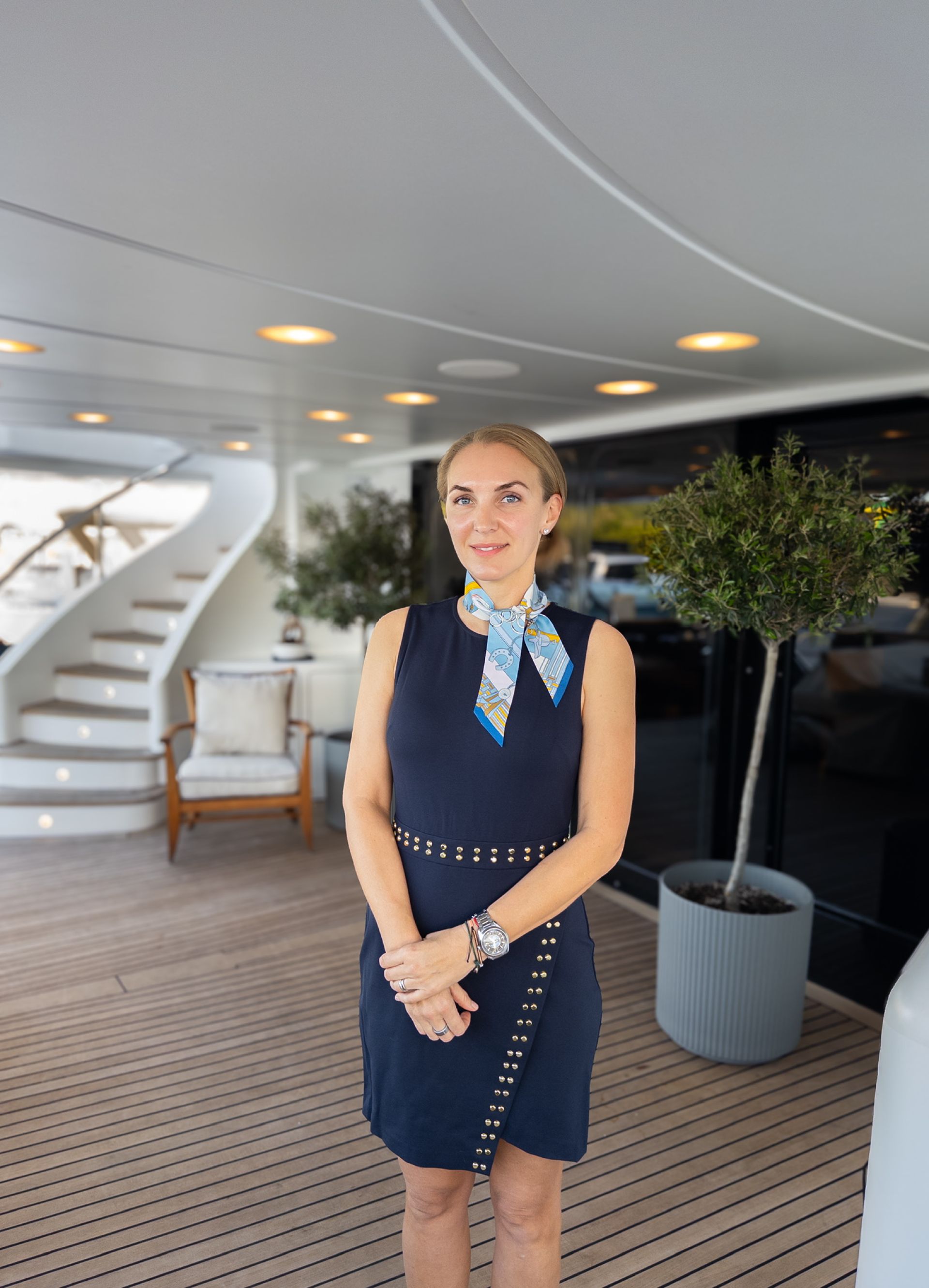 Chief Stewardess Ekaterina "Katya"