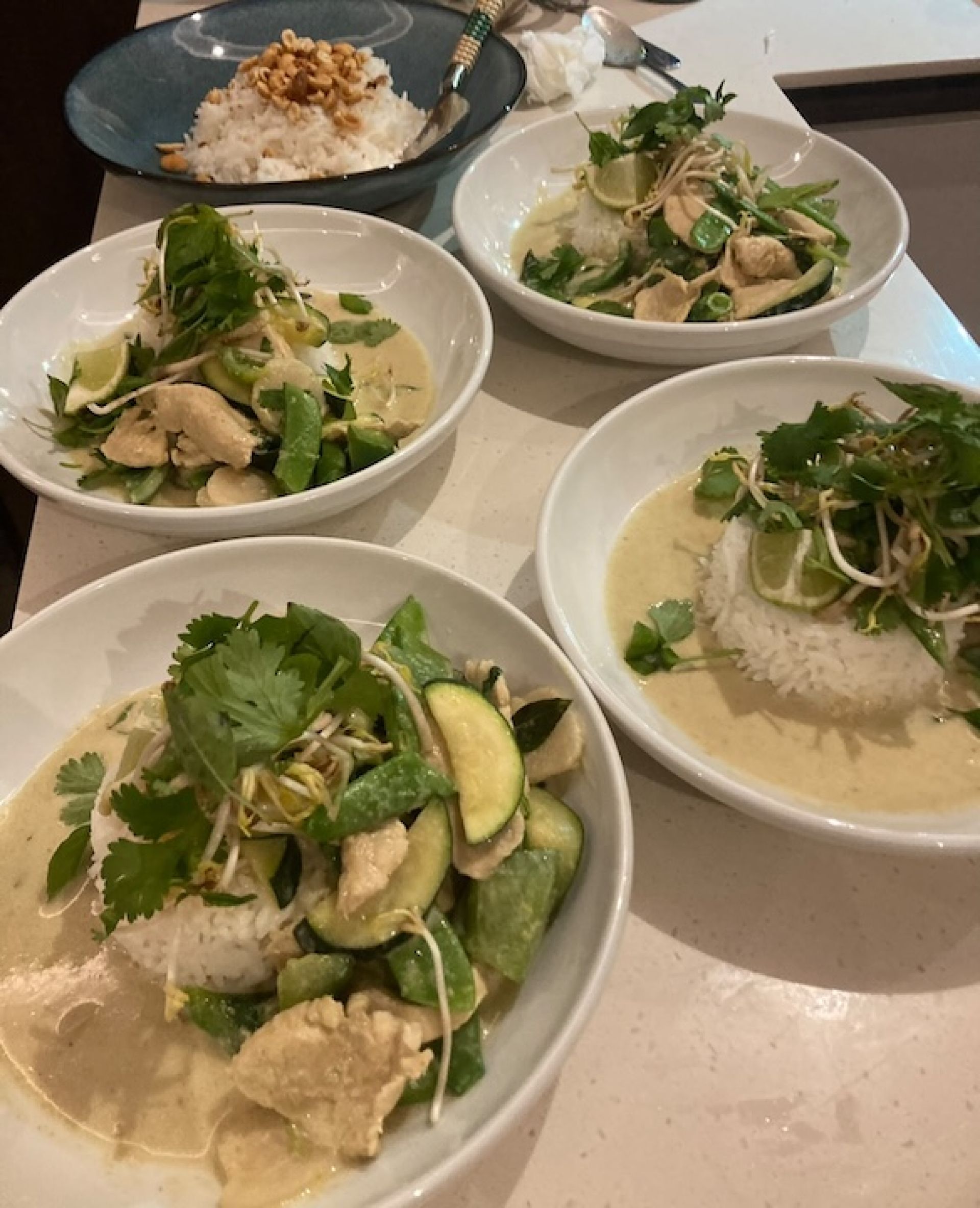 Thai Green Coconut Chicken