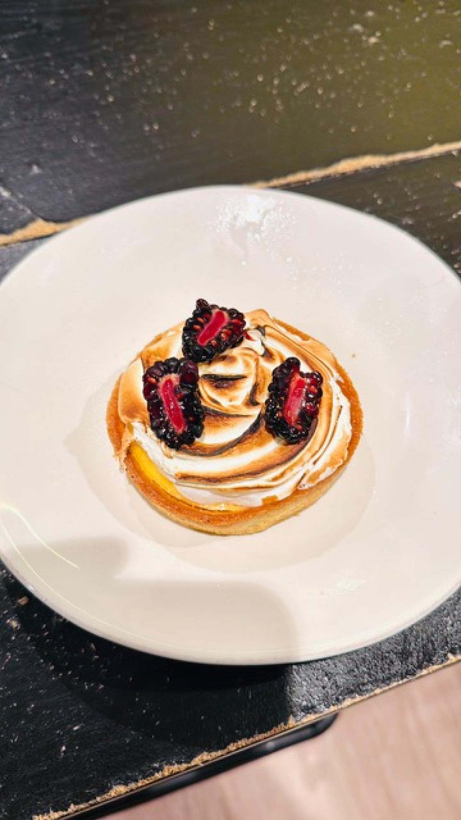 Lemon tart with Meringue