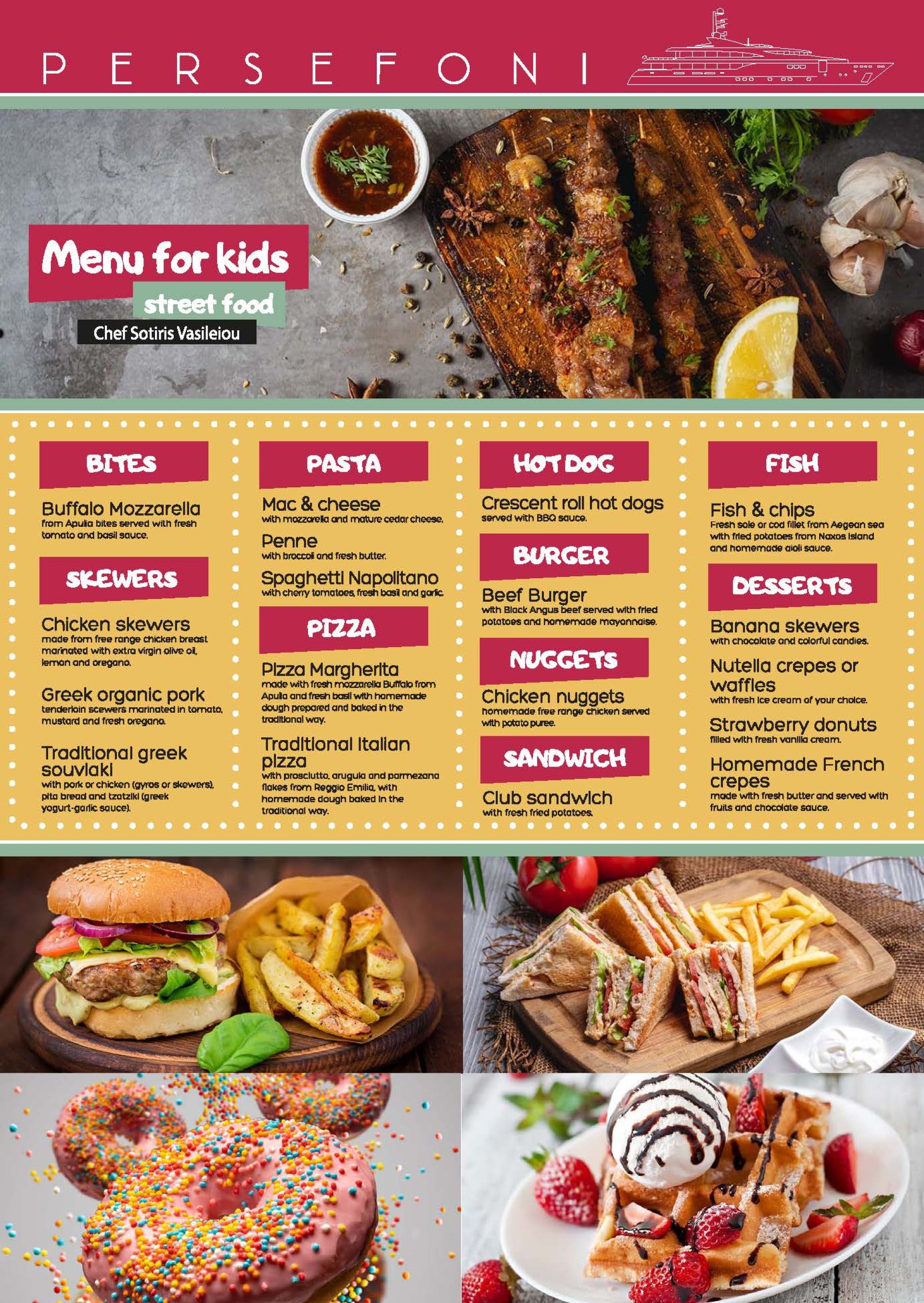 Kids Menu