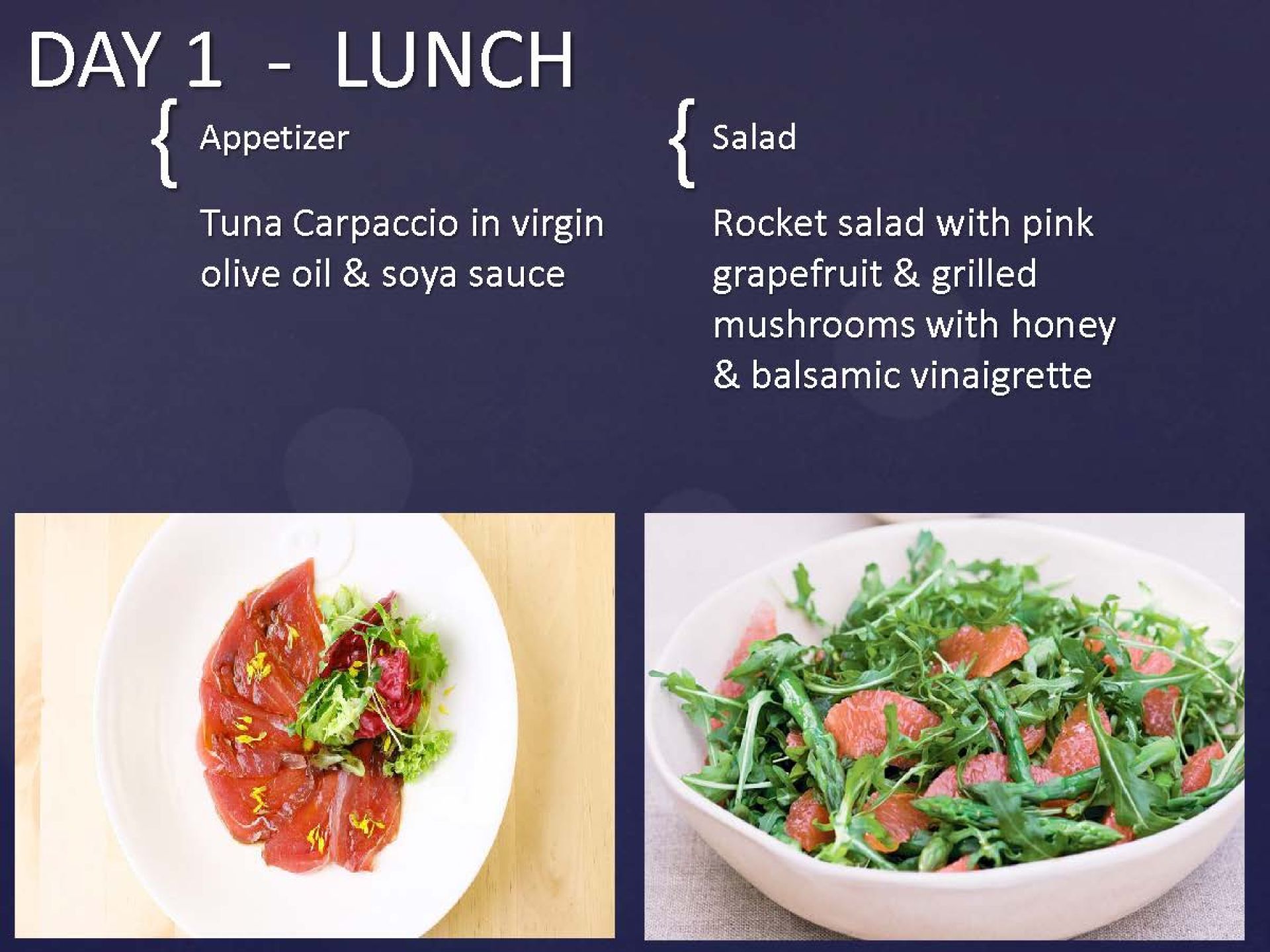 Day 1 - Lunch