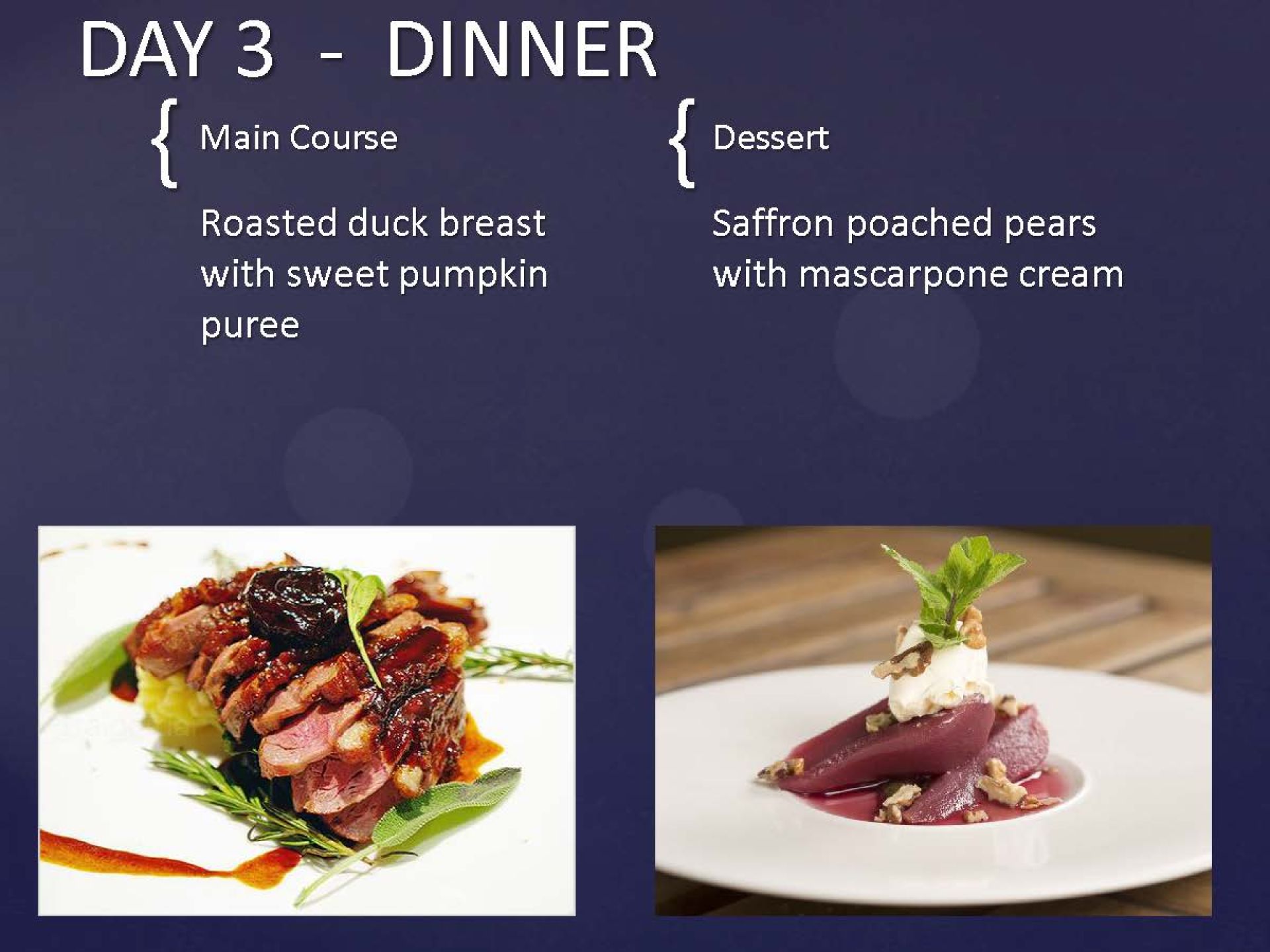 Day 3 - Dinner