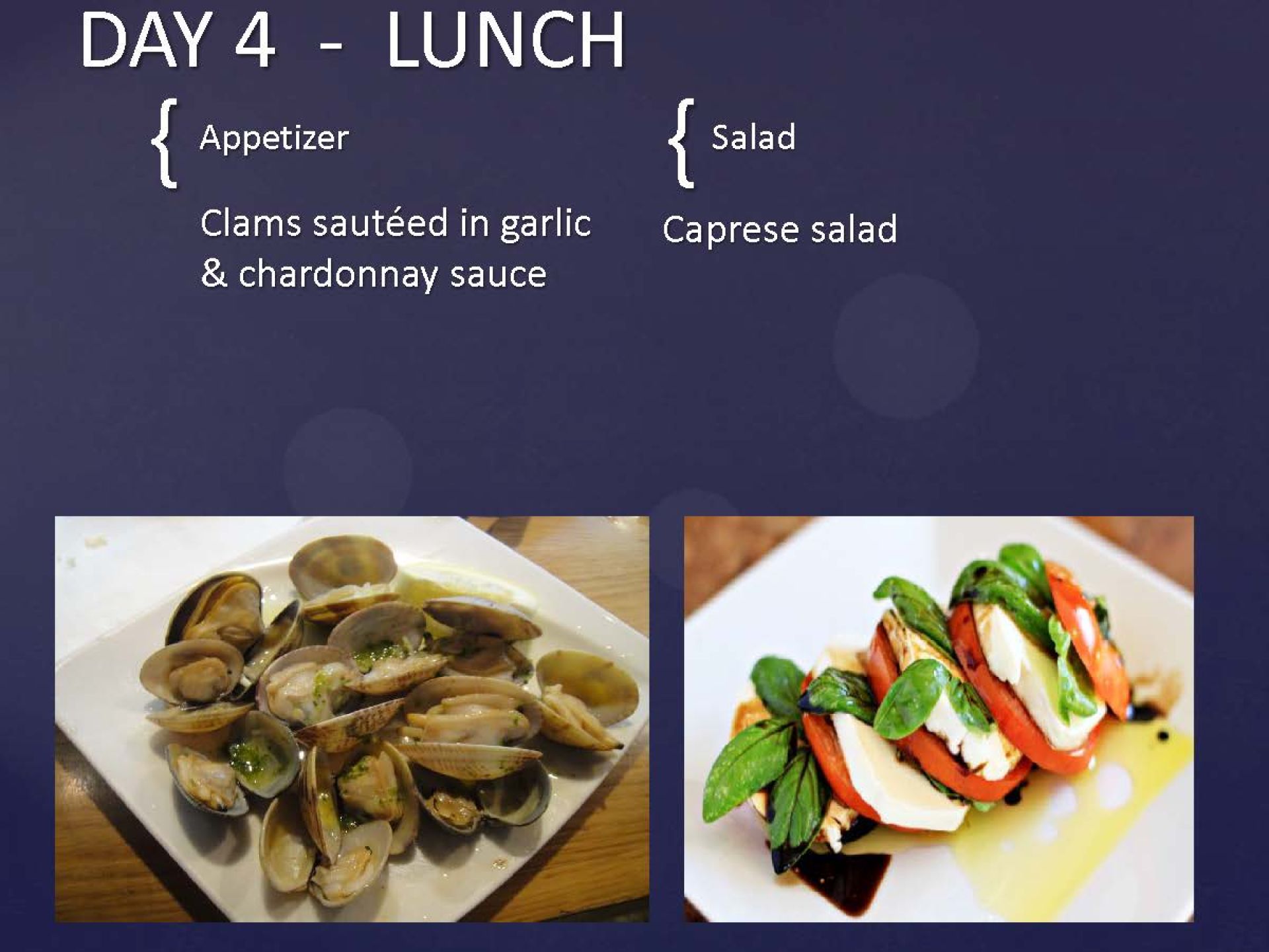 Day 4 - Lunch