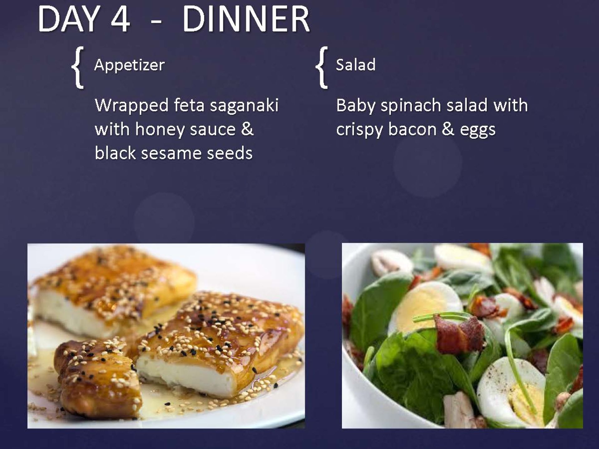 Day 4 - Dinner