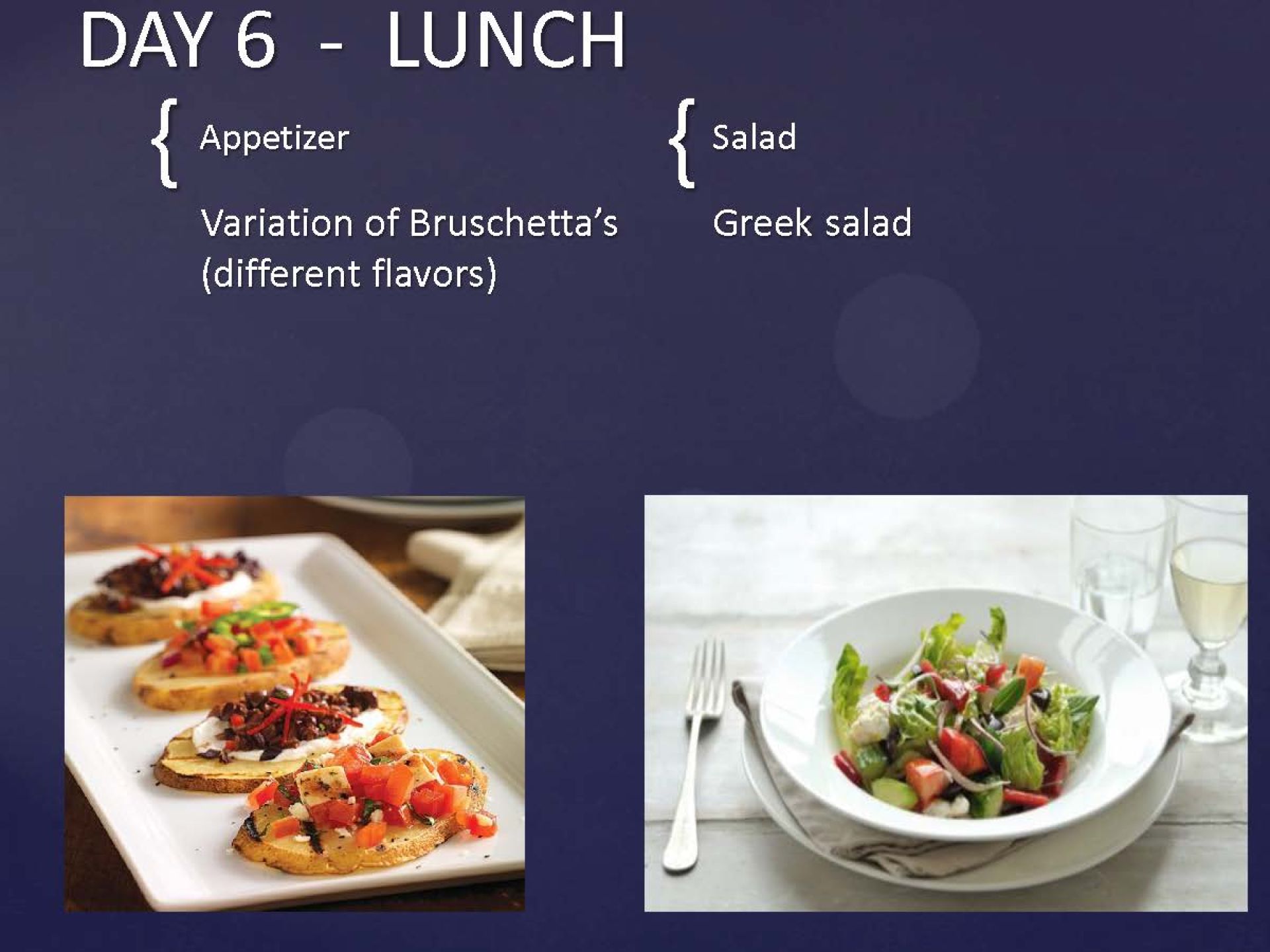 Day 6 - Lunch