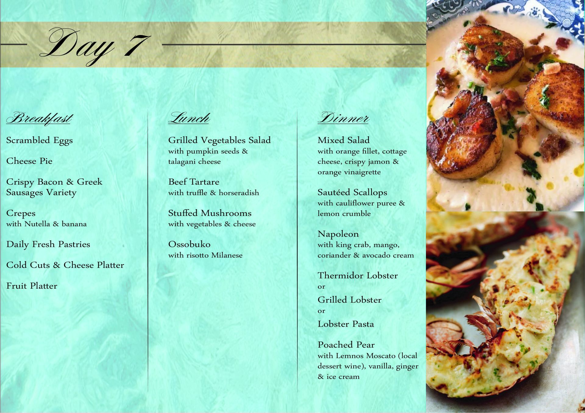 Menu 7