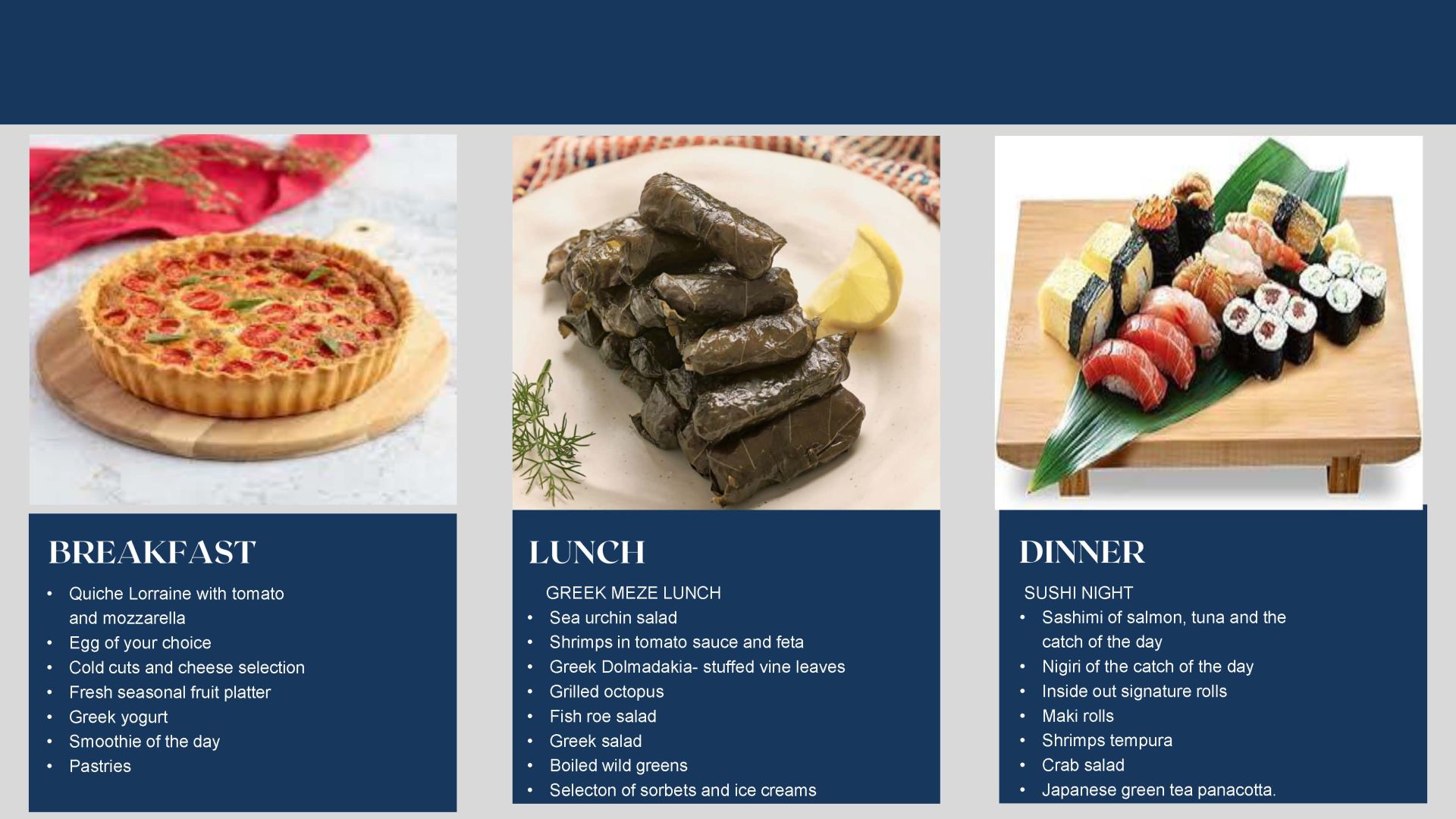 Menu 4