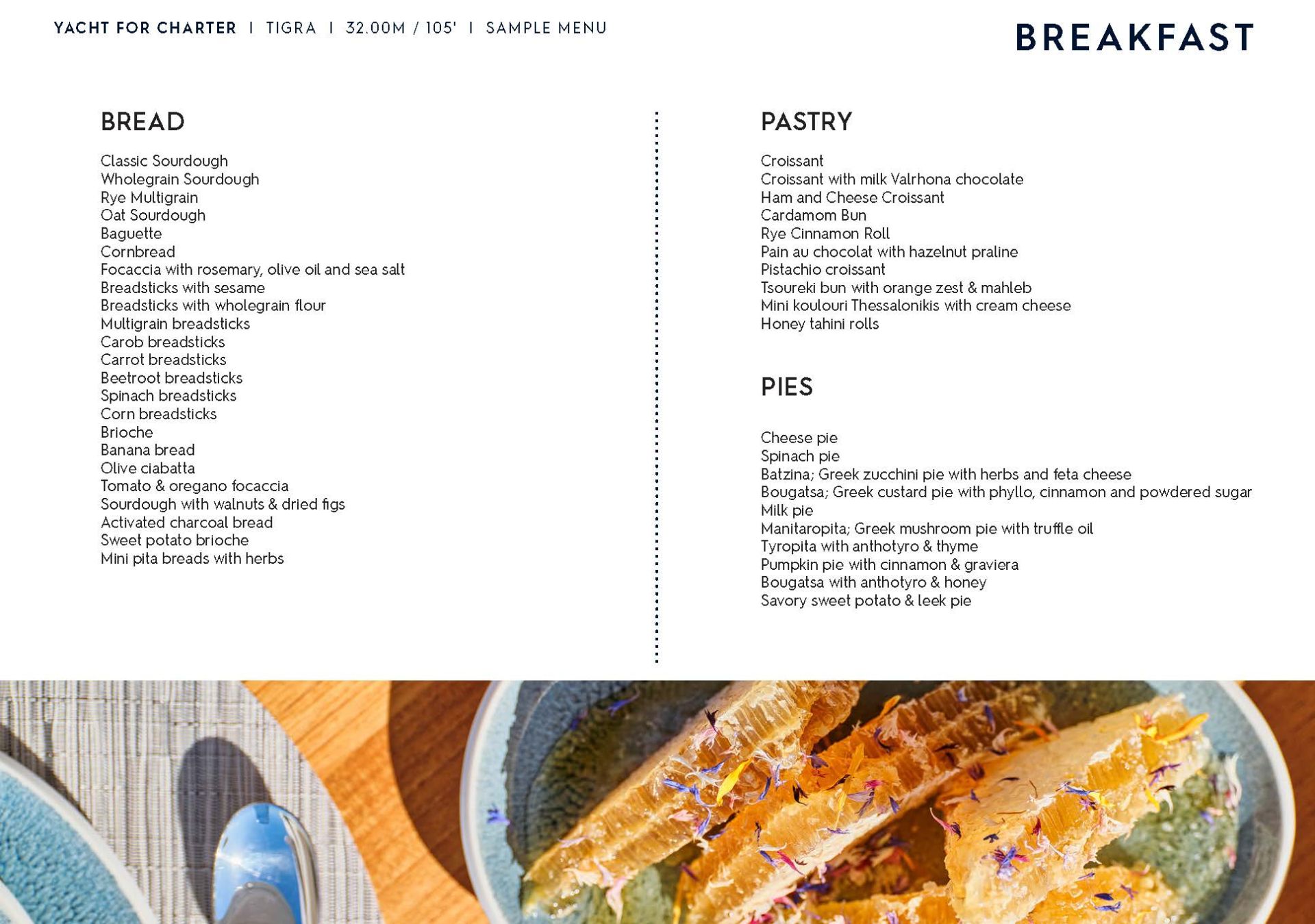 Breakfast Menu