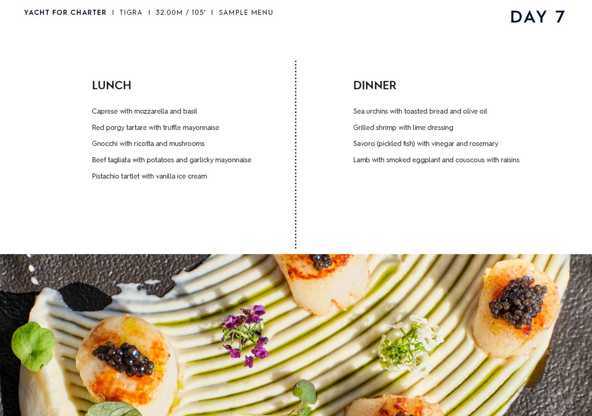 Lunch / Dinner Selection