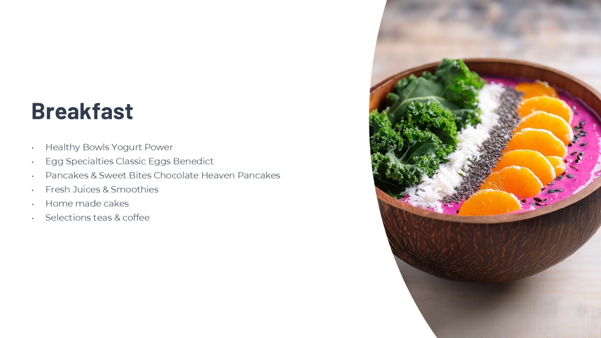 Breakfast Menu