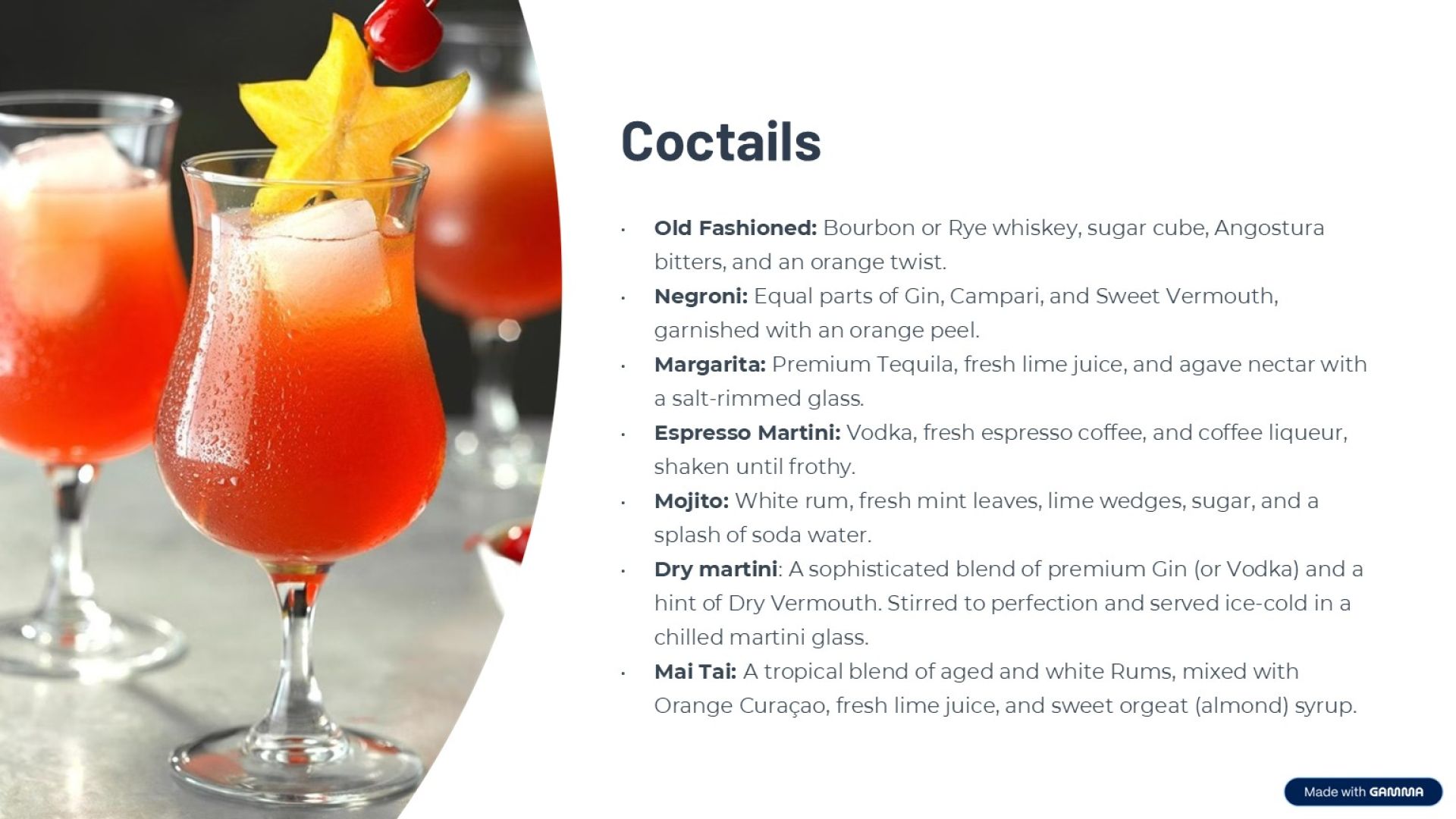 Cocktails