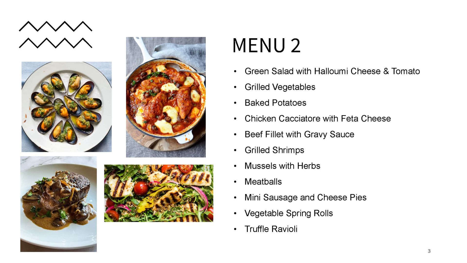 Lunch / Dinner Selection