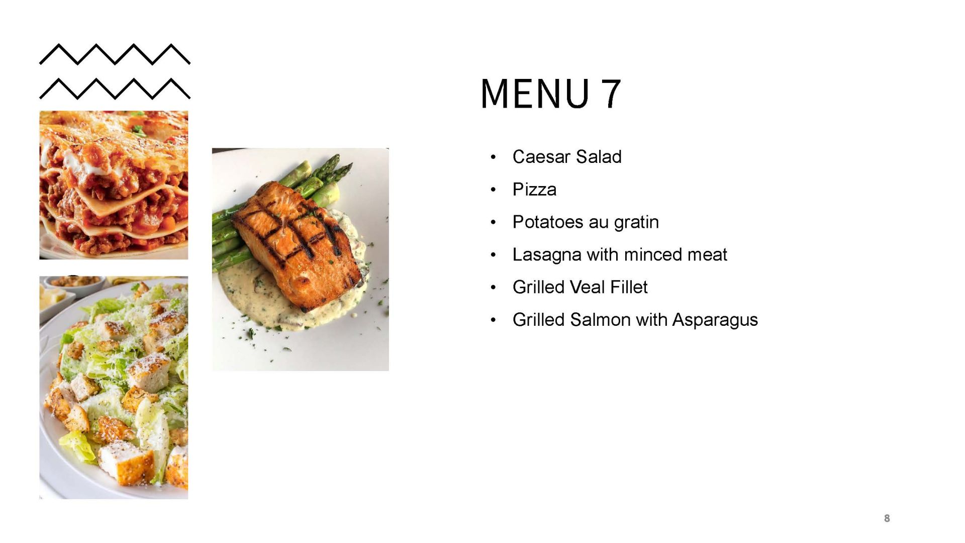 Lunch / Dinner Selection
