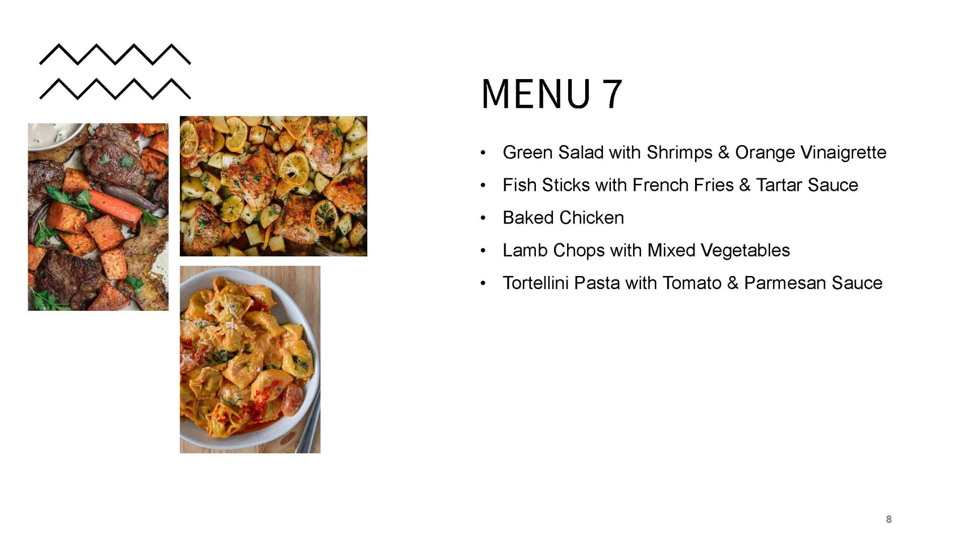 Lunch / Dinner Selection