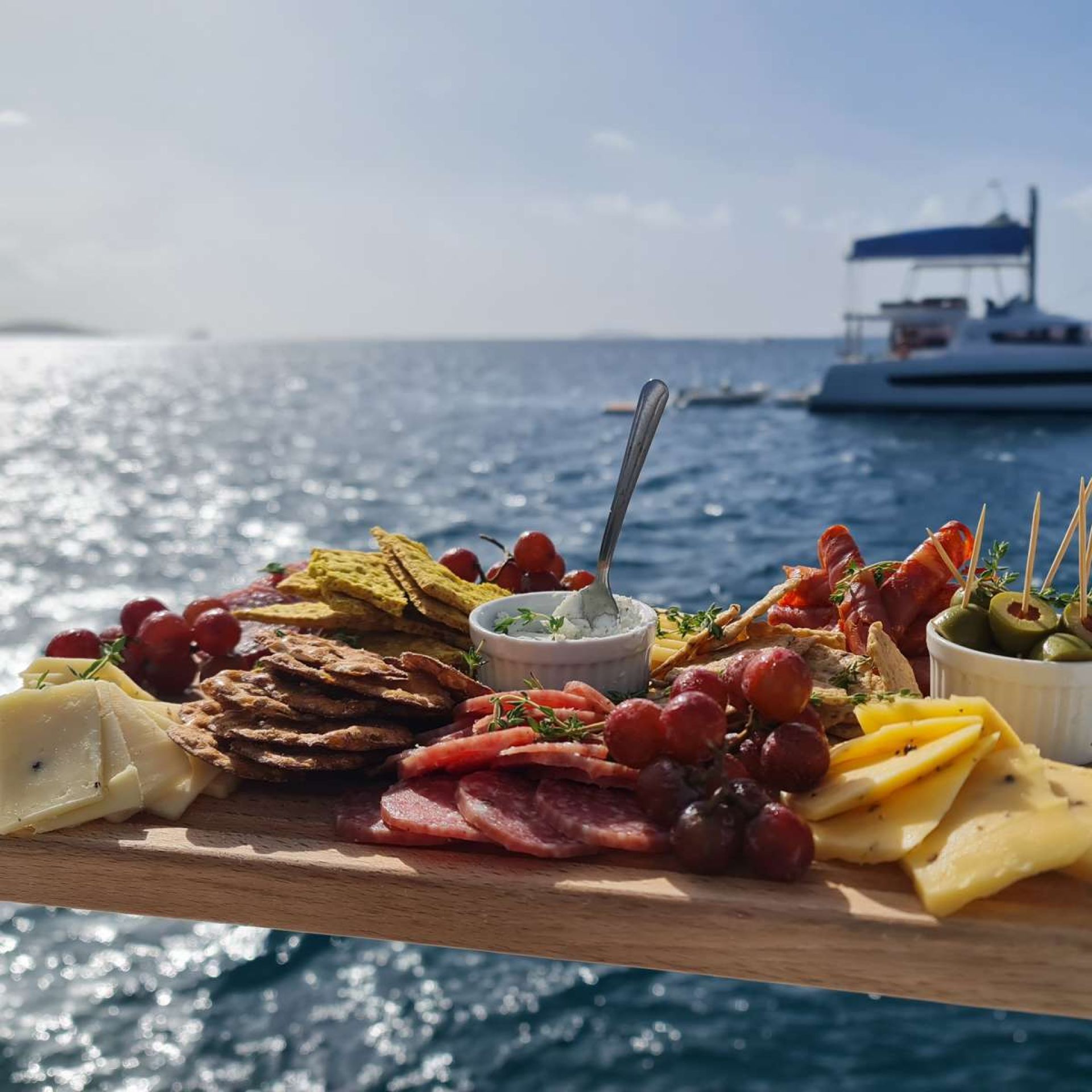 Hors d’Oeuvres Aboard