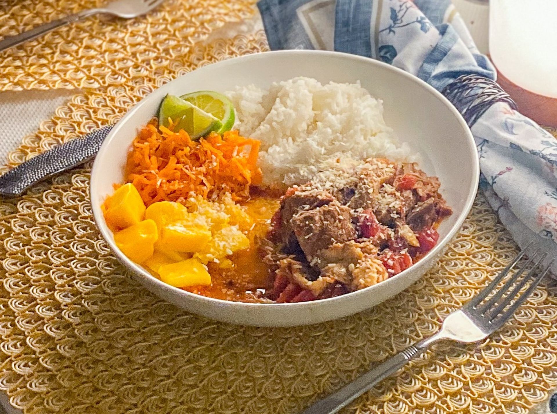 Tropical Pork Bowls