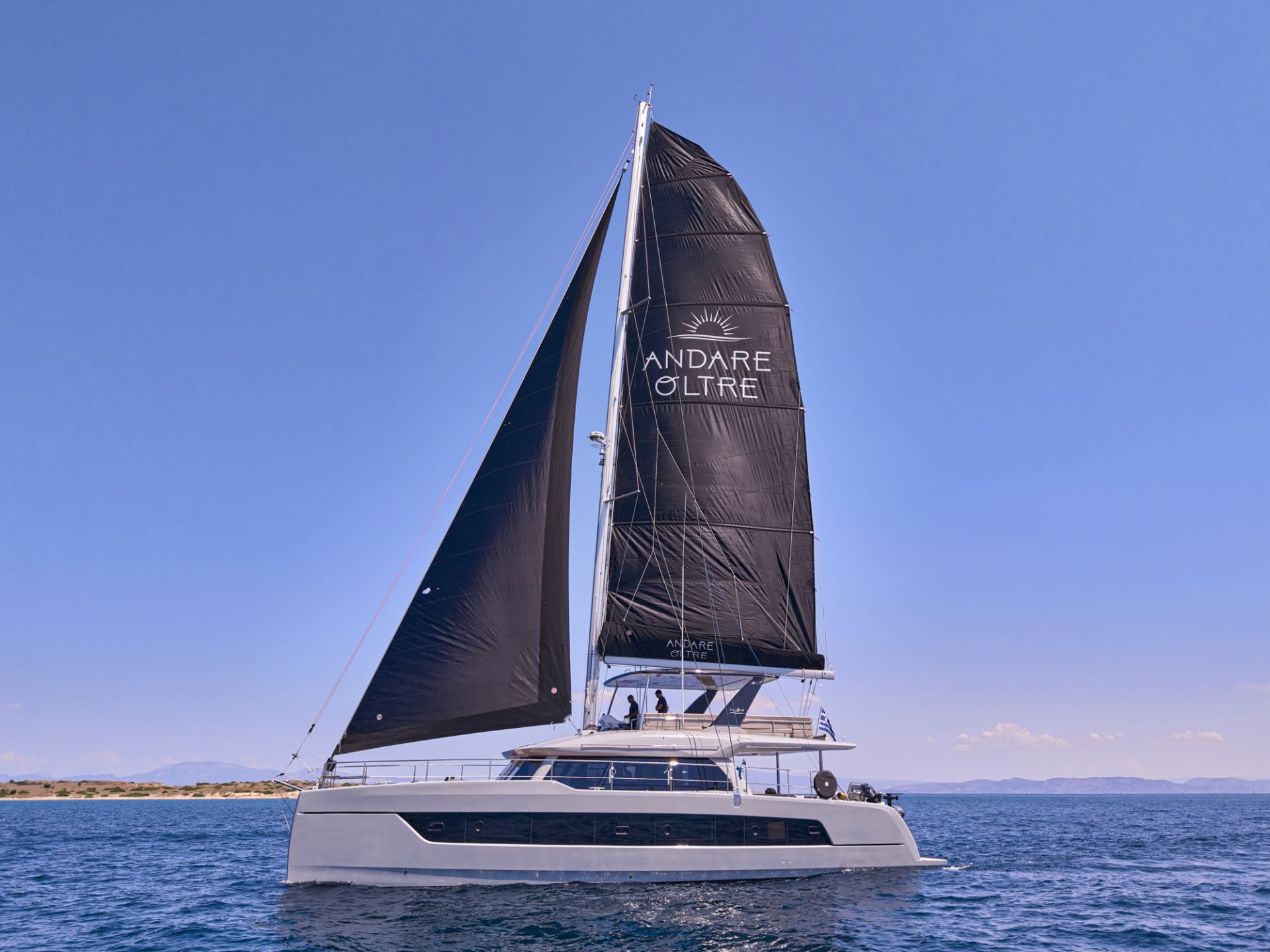 Andare Oltre, a 2026  available for charter.