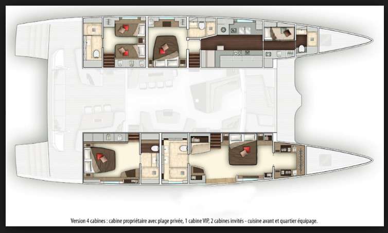 Plano y distribución de Twin Flame 77