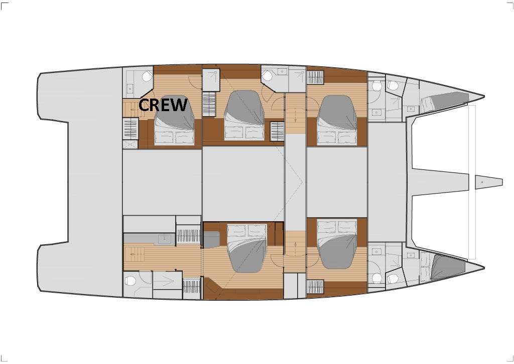 Plano y distribución de PORT TO VINO Samana 59