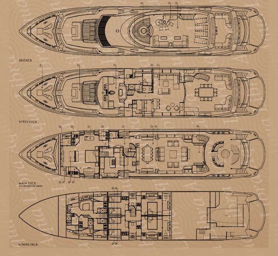 AQUA LIBRA cabin layout