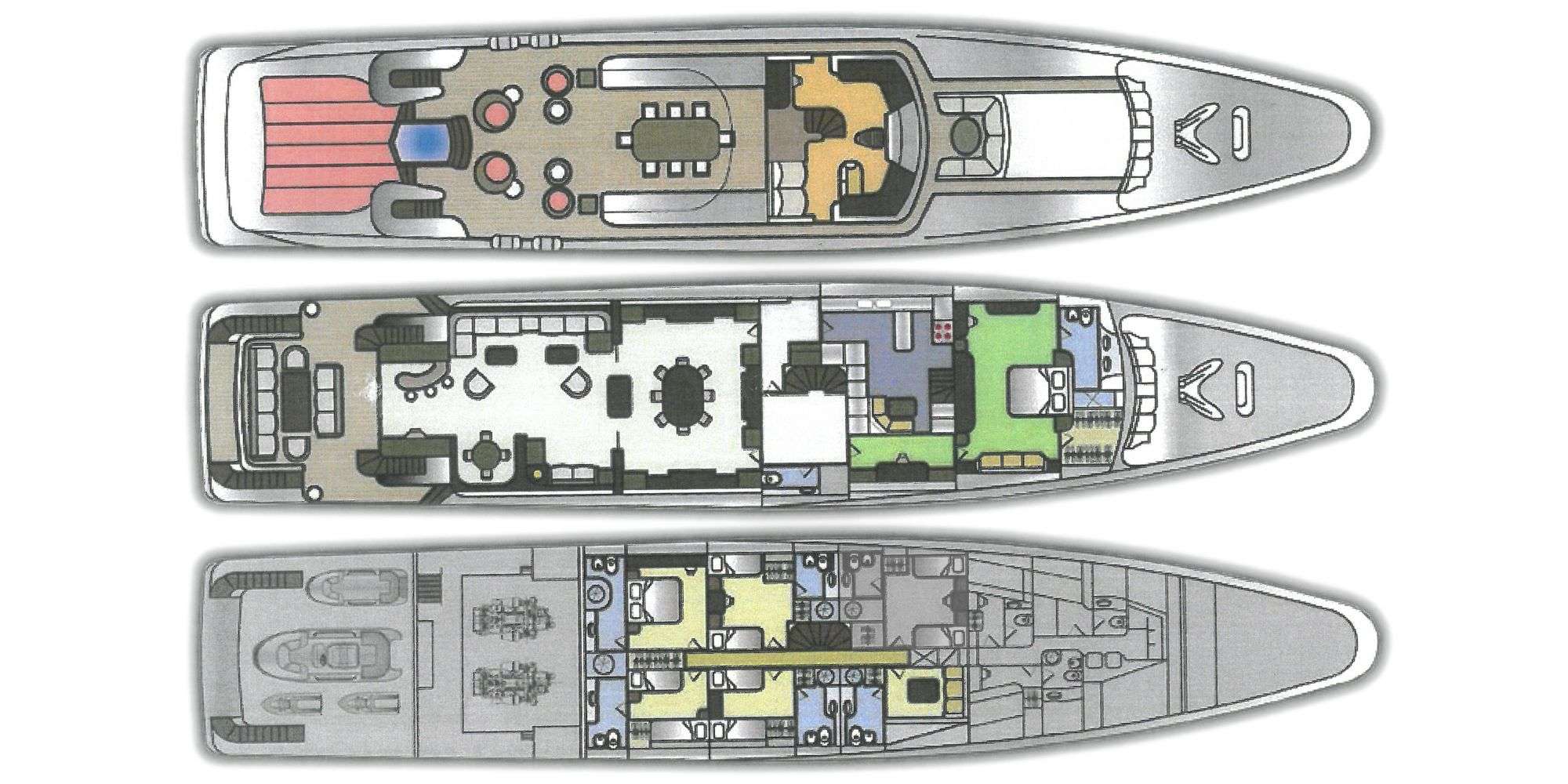 SOPHIE BLUE cabin layout