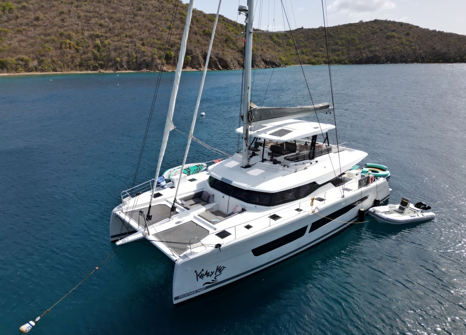 KRAZY KAT charter catamaran