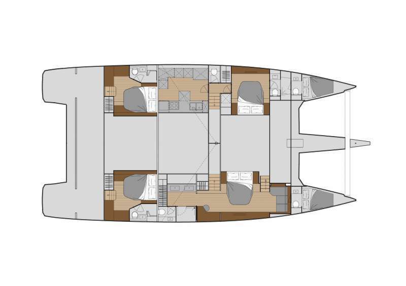 Deck plan and layout for Aether