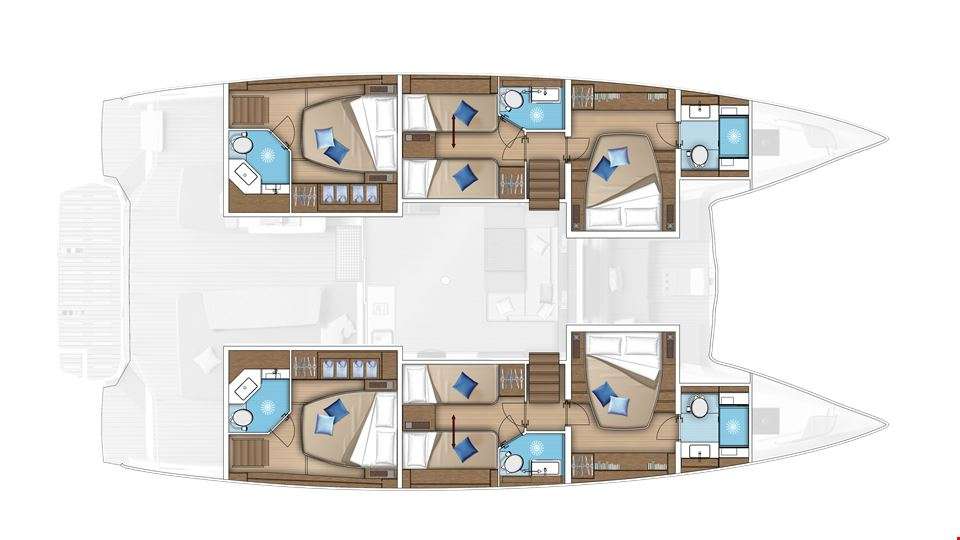 Deck plan and layout for Verina Star